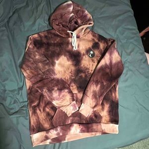 Zumiez Tie Dye Hoodie Yin Yang Sun Moon Skater Aesthetic